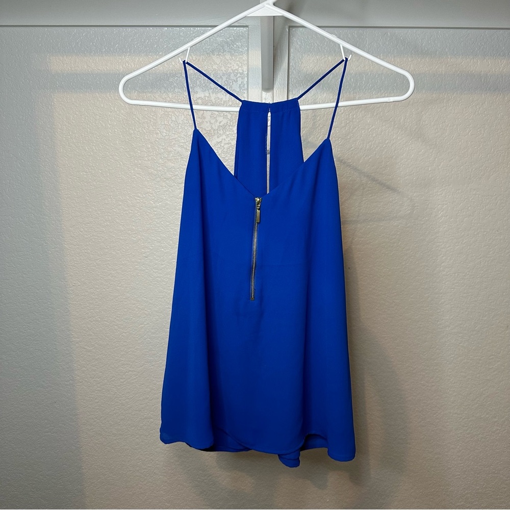 Express Blue Relaxed Racerback Camisole